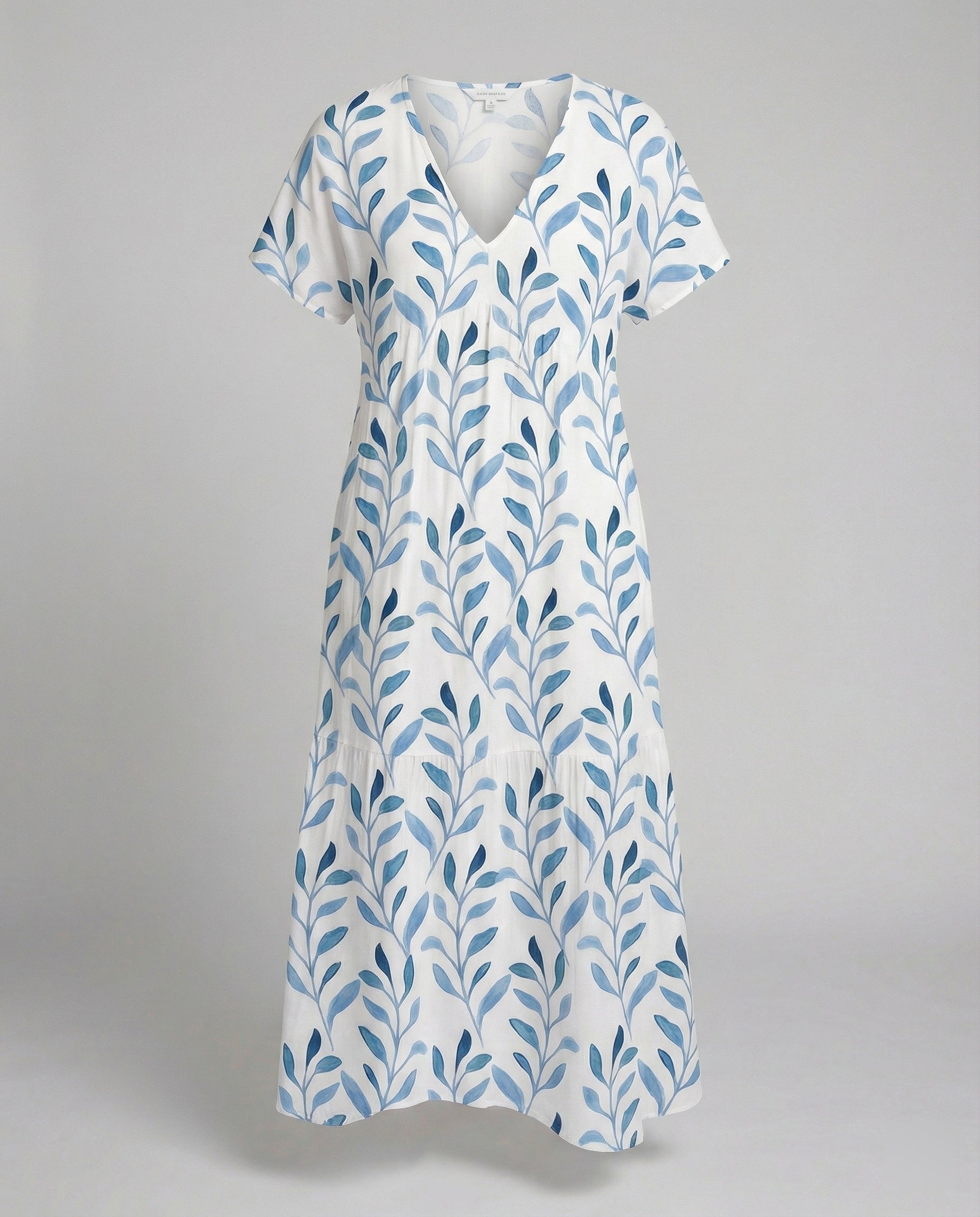 Women's Lightweight Cotton Midi Dress | Relaxed Fit Summer Dress 3